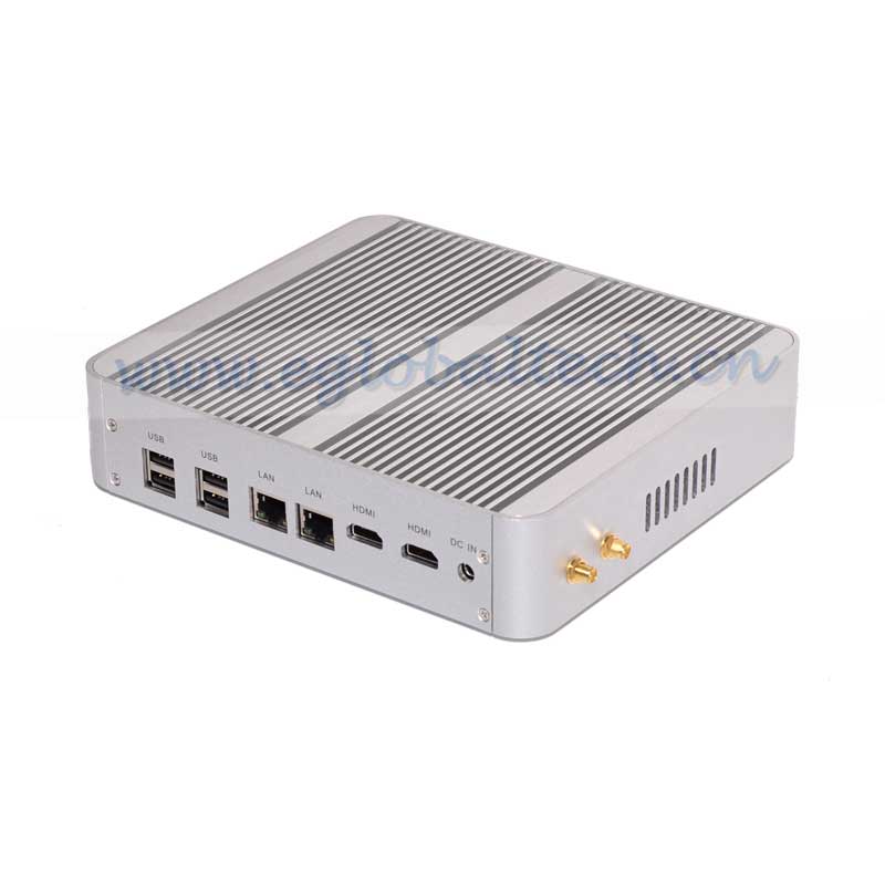 Fanless mini computer core i5 with mini itx case 3d gaming for Case itx fanless