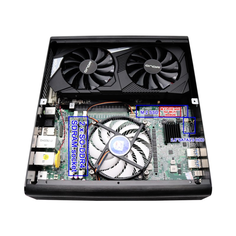 New Arrival Intel Core I7 70hq With Gigabyte Nvidia Gtx 1650 Gddr5 Gpu Gaming Mini Pc
