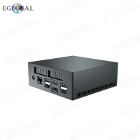 EGLOBAL  AMD Ryzen R7 3750H Type-C HDMI DP 3 Display 4K HTPC Gaming Computer Windows 10 Pro Top Sales Mini PC