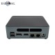 New Arrival Gaming Mini PC Core i3 1215U 2 DDR5 Max 5200MHz 6 Cores 3 USB3.2 10Gbps 2 RTL8111H Gigabit 2 RJ45 ITX Pocket Computer