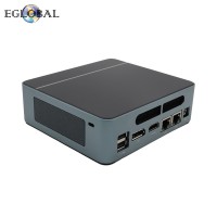 Free Shipping New Intel Core i5 Fan Pocket Itx Fan Computer 1340P 2 DDR5 64GB RAM 2 NIC Gigabit 3 USB3.2 WiFi 6 Best MiniPC For Gaming