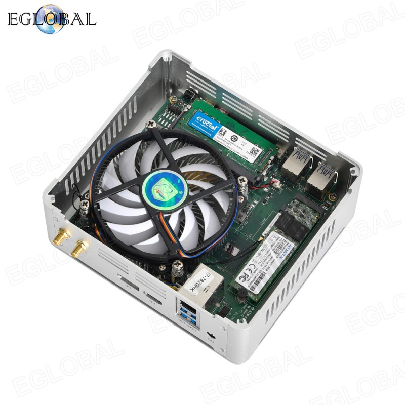 PC/タブレット デスクトップ型PC Newest Intel Core i5 7300HQ Gaming Mini Computer Windows 10 Linux 