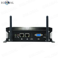 Eglobal New Arrival Intel Nuc Core i7-4578U Embedded Industrial Mini PC Dual Com Dual Lan VGA HDMI Fanless Computer