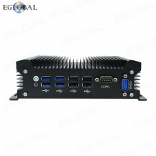 Use to automatic equipment industry Intel core i3-6157U Industrial mini pc windows 10  MSATA SSD Fanless 8 USB computer