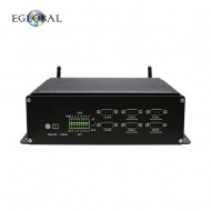 EGLOBAL Fan Intel Core I7-12650HX 14 Cores 20 Threads DDR5 Max 64G NVME SSD Win10/11/Linux OS 4*LAN 6*COM Industrial MIni PC
