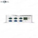 EGLOBAL Onboard Intel N100  4 Cores 4  Threads DDR3 Max 8G MSATA/SATA SSD Win7/8/8.1/10/ WES7/8/Linux OS Industrial Mini PC
