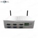 EGLOBAL Onboard Intel N100  4 Cores 4  Threads DDR3 Max 8G MSATA/SATA SSD Win7/8/8.1/10/ WES7/8/Linux OS Industrial Mini PC