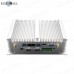 Industrial Fanless Mini PC i5 8250U 4 Cores 2 DDR4 2 COM Windows 10 Pro Linux Mini Milling Machine Desktop Computer VGA HDMI USB Wi-Fi