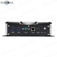 Eglobal Mini Computer Wifi Router Intel Core i3 7100U Pfsense Firewall Network Server Windows Mini PC 6*Lan 1*RJ45 COM