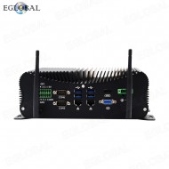 Powerful Fanless i5 Industrial PC corei5 1135G7 2 i225V NIC 2 DDR4 RS485 COM GPIO Support Watchdog AXT 4G WiFi Silent Industry Computer