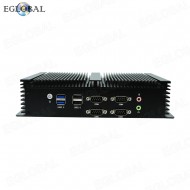 EGLOBAL Intel N100 DDR4L Max 16G 4 Cores 4 Threads Win 10/11/Linux OS M.2 SSD/SATA HDD Industrial Fanless Mini Pc