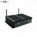 EGLOBAL New Industrial Fanless mini pc windows 10 Intel nuc i3 6100U dual displays VGA HDMI 6 RS232 COM DDR3L