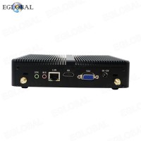 Eglobal Hot Selling Fanless Mini PC i3 DDR4 Windows 7/8/10 Intel Core i3 6006U HTPC HD Graphics 300M Wifi TV Box VGA HDMI