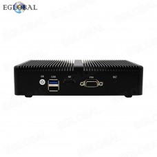 Home Office Fanless Mini PC Windows 10 Intel Celeron J1900 HTPC 2 RJ45 Lan Linux Cheap Desktop Computer PfSense Firewall Router HDMI VGA