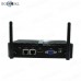 Eglobal Hot Sell Minipc Desktop Office Minipc Intel Celeron M3-J4125 With Dual Com Ports and Dual RJ45 Giga Lan Ports 