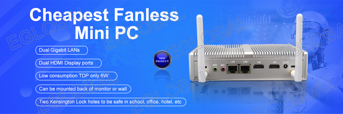 EGLOBAL CHEAP FANLESS MINI PC M3-N3150