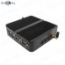 Fanless Mini PC Celeron J4125 Quad Cores Max 2.7GHz Dual LAN Dual COM Windows10 Pro 2 RJ45 PXE WiFi Office Silence Computer