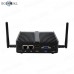 Fanless Mini PC Celeron J4125 Quad Cores Max 2.7GHz Dual LAN Dual COM Windows10 Pro 2 RJ45 PXE WiFi Office Silence Computer