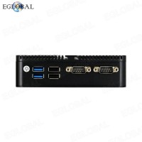 Eglobal the Latest Micro PCs Intel Celeron J6426 Three Displays 2 RJ45 Giga LANs RS232 COM Windows Fanless Mini Computer