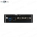 Eglobal the Latest Micro PCs Intel Celeron J6426 Three Displays 2 RJ45 Giga LANs RS232 COM Windows Fanless Mini Computer