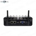 EGLOBAL PfSense 2 ethernet Ports Intel Core i3 8130UC Barebone Dual Display COM Micro Computer Fanless Linux Router Firewall Mini PC