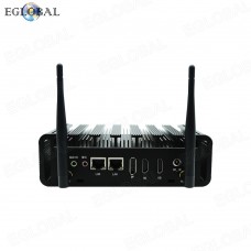 OEM Fanless Mounted Panel Computer 10th Gen Corei3 10110U Triple Display Wifi&Bluetooth Win10 Linux Home Office Mini PC