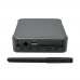 8th Gen Core i7 8565U Smallest Desktop Mini PC Single Board Gaming Computer Barebone Type-C DP VGA LAN AC WIFI Bluetooth TV BOX