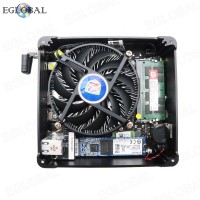 EGLOBAL Top Gaming Computer Intel Xeon E-2176M 12M Cache 14nm Nuc Fan Mini PC Win10 Pro HDMI AC WiFi BT