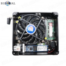 EGLOBAL Top Gaming Computer Intel Xeon E-2176M 12M Cache 14nm Nuc Fan Mini PC Win10 Pro HDMI AC WiFi BT