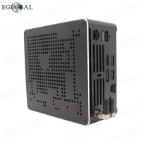 Eglobal mini Computer Windows 10 Pro Personal NUC 64GB DDR4 RAM Portable PC Xeon E-2186M Gaming mini PC