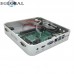 Broadwell CPU  Win10 Mini pc Barebone Intel Nuc Fanless Computador Core i3 5005U Graphics HD 5500 4K HD HTPC