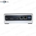 Game Mini PC i7-8550U Quad Core 8 Threads Pocket PC Barebone System Micro Computer 2 RJ45 Gina Lan 4k DP HDMI 1 SD Card 