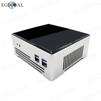 EGLOBAL Mini PC Gaming Computer Intel Core i7-9750H   2*DDR4 2*M.2 SSD 2*LAN  Windows 10 1*DP 1*HDMI