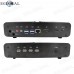 EGLOBAL Barebone Fanless Mini Desktop Computers HDMI DP Small PC Windows 10 UHD 620 Linux Mini PC  i7 8565U