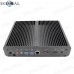 EGLOBAL Barebone Fanless Mini Desktop Computers HDMI DP Small PC Windows 10 UHD 620 Linux Mini PC  i7 8565U